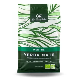 Maté menthe BIO - La bombilla