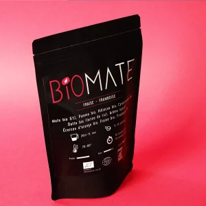 Maté Bio Fraise et Framboise - Délicieux et équilibré - Hola Maté
