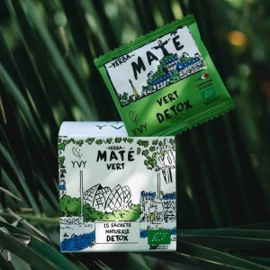 Maté vert bio, infusettes - YVY