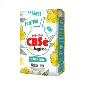 CBSé Gingembre - Énergisant et épicé -Hola Mate