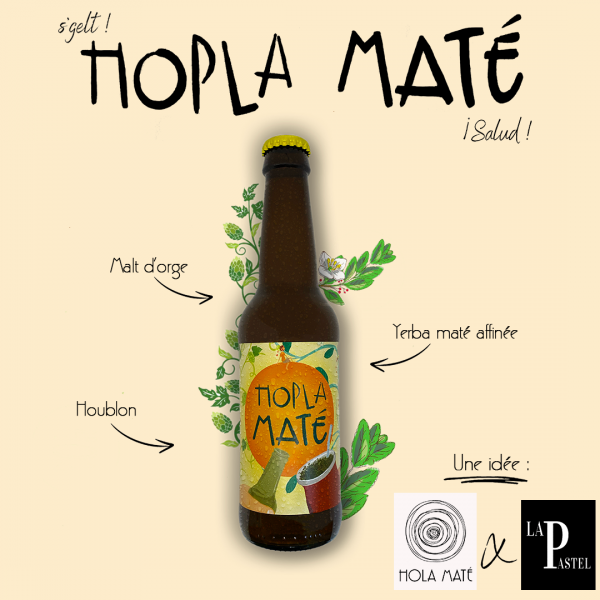 description Hopla maté bière