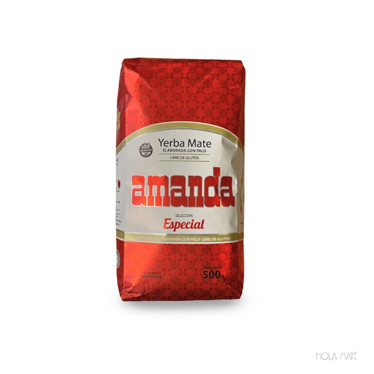 Yerba Maté Amanda Sélection Spéciale 500g - Goût équilibré - Hola Maté