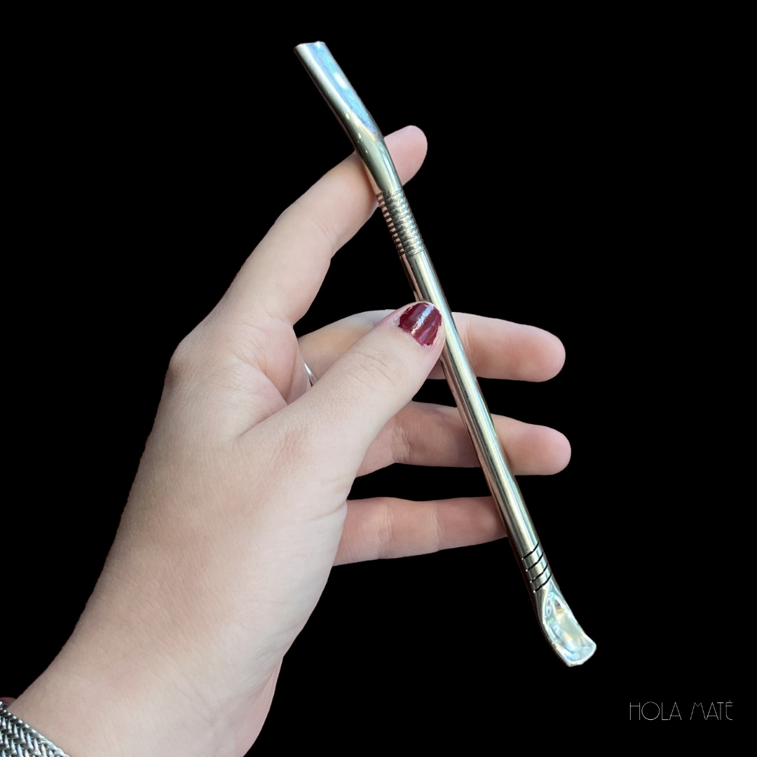 Bombilla Ranura fente cuchara élégante et délicate