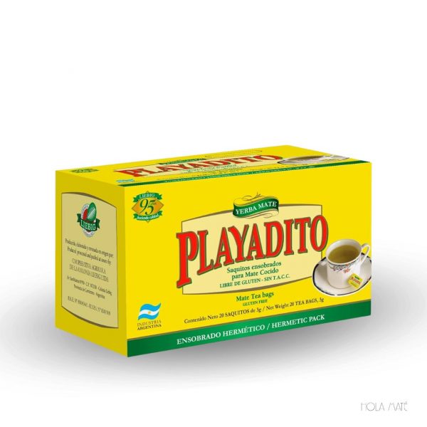 Yerba Maté Playadito Maté Cocido paquet (25 sachets)