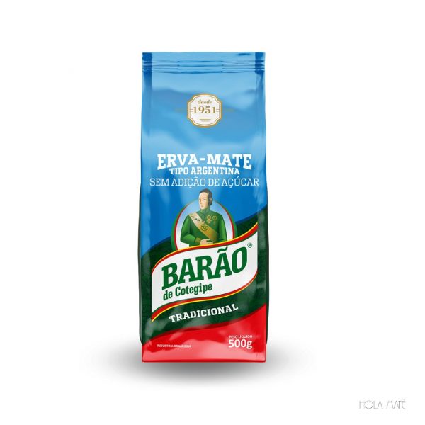 Yerba Maté Barao Tradicional paquet 500 g (Coupe Argentine)