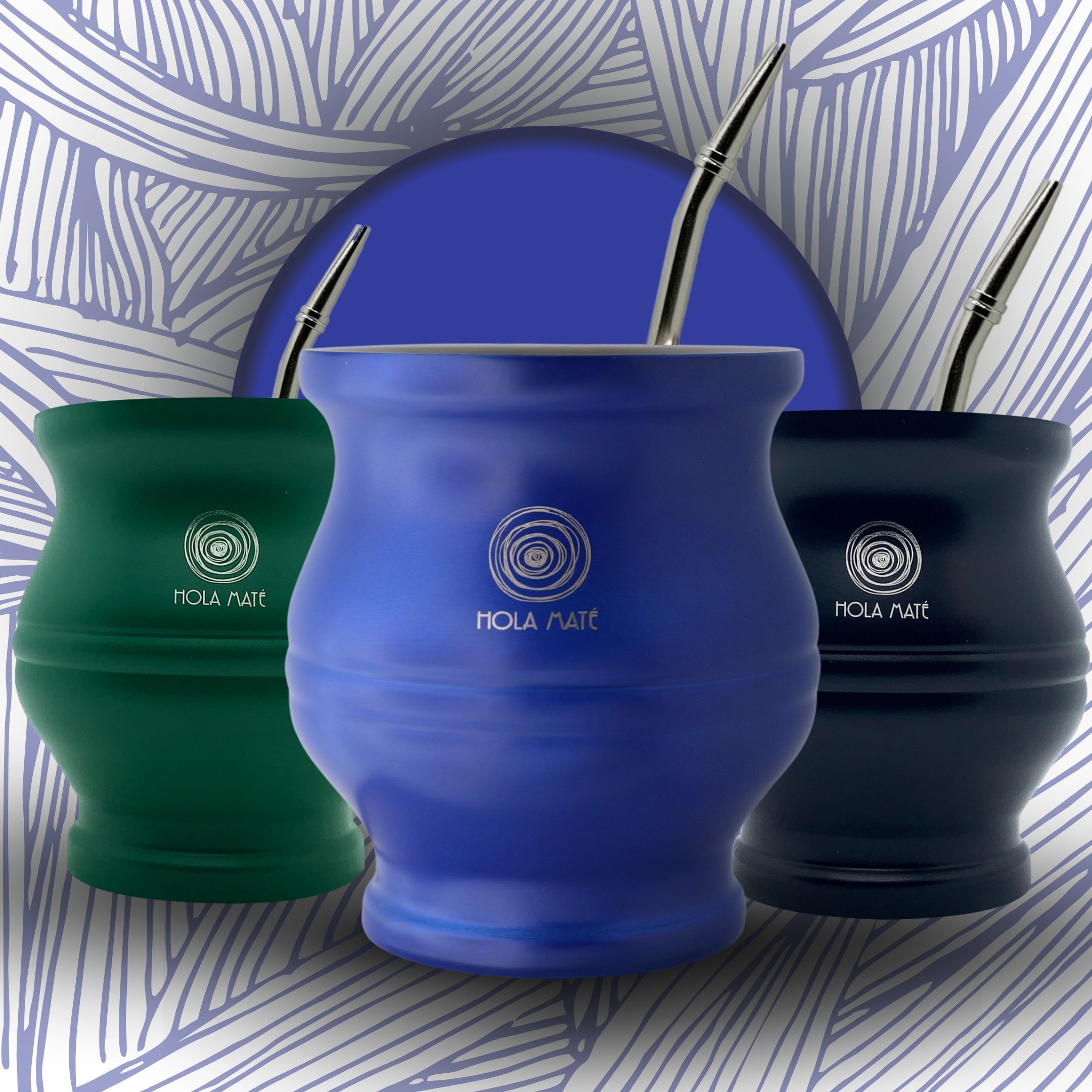 LE Kit Maté Comodo (bleu) - Hola Maté – Image 5