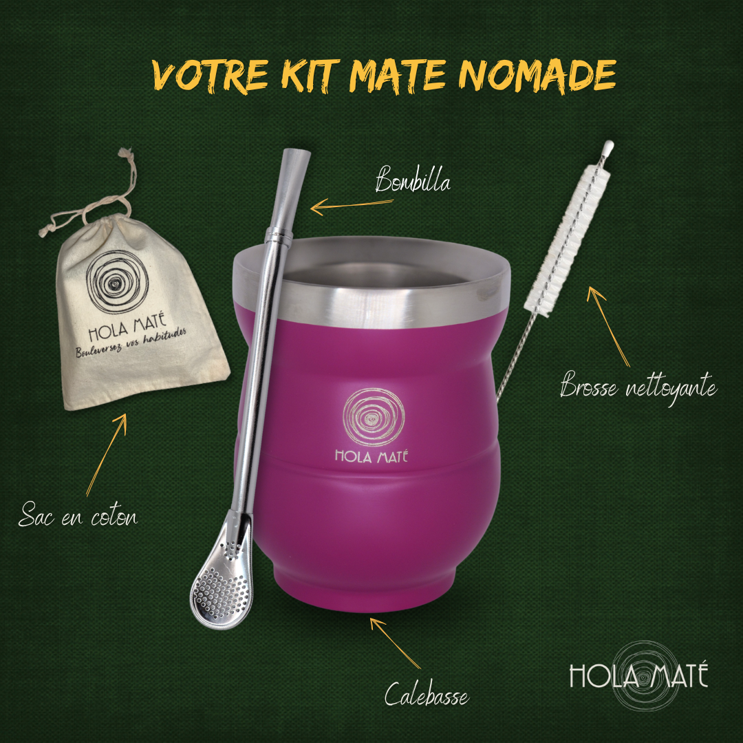 Maté Nomade (mauve) - Hola Maté – Image 3