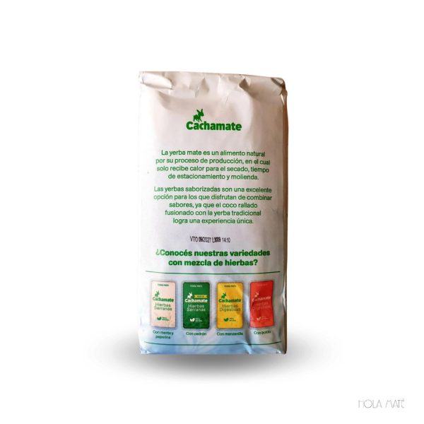 paquet yerba maté coco 500g cachamate