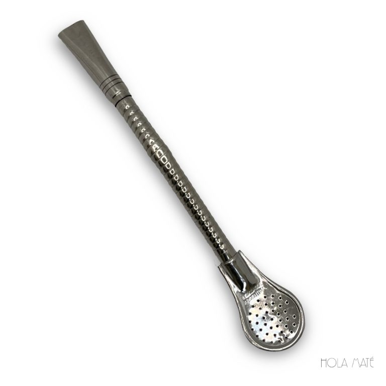 Bombilla "Wavy" Pico Classico filtre cuchara inoxidable argentine