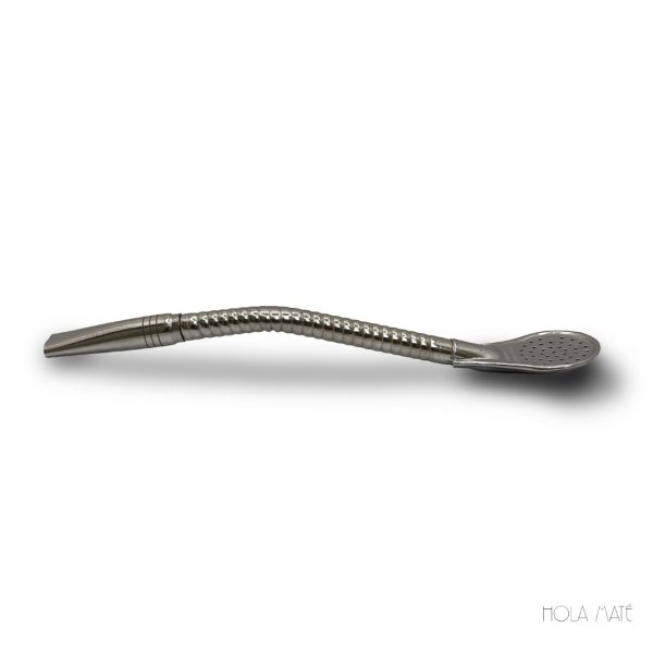 Bombilla "Wavy" Pico Classico filtre cuchara inoxidable argentine