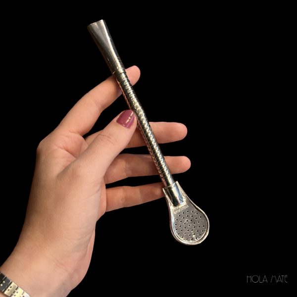Bombilla "Wavy" Pico Classico filtre cuchara inoxidable argentine