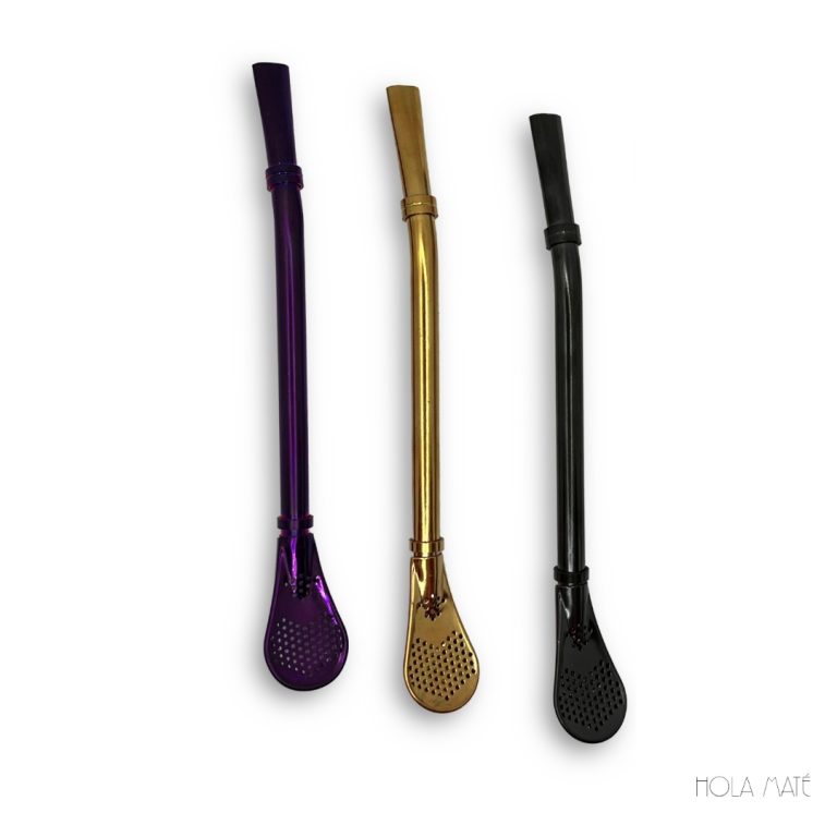 Bombilla Starter Inox Couleur filtre cuchara inoxidable argentine