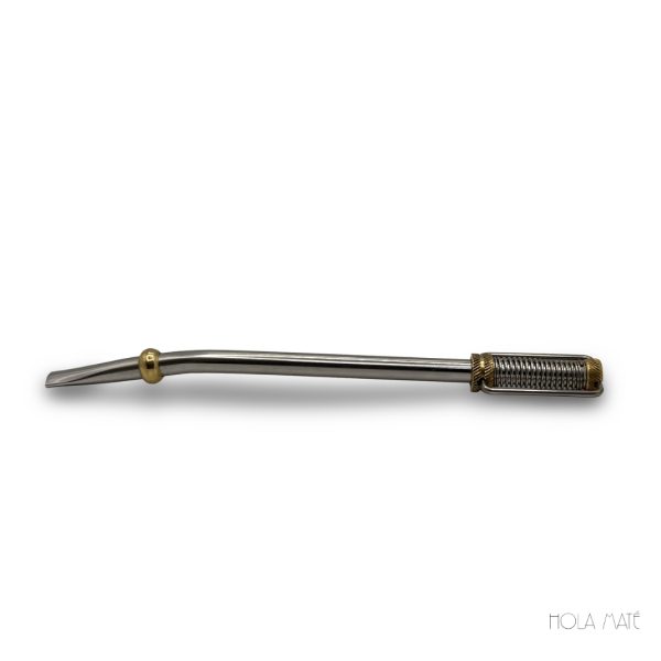 Bombilla Resorto Inox Couleur filtre cylindrique dévissable inoxidable argentine