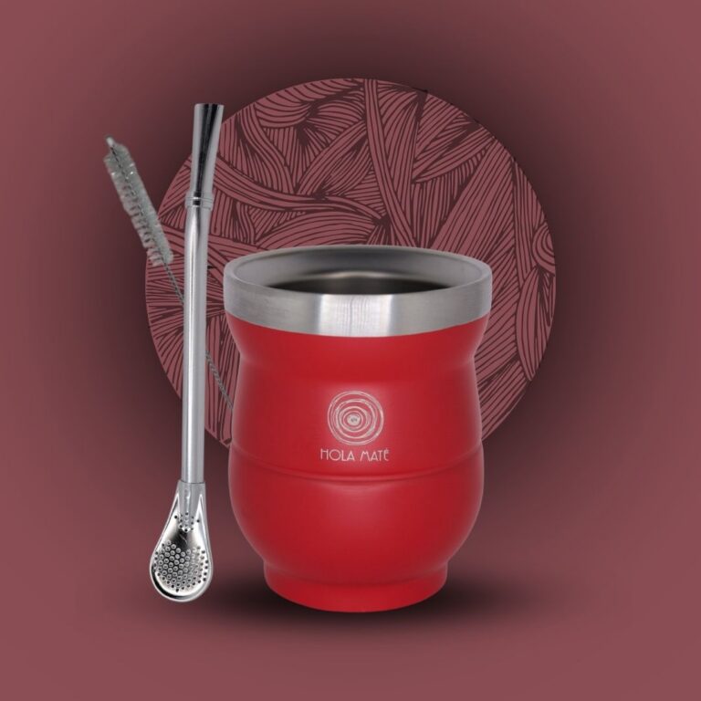 Set complet Nomade calebasse + bombilla + goupillon