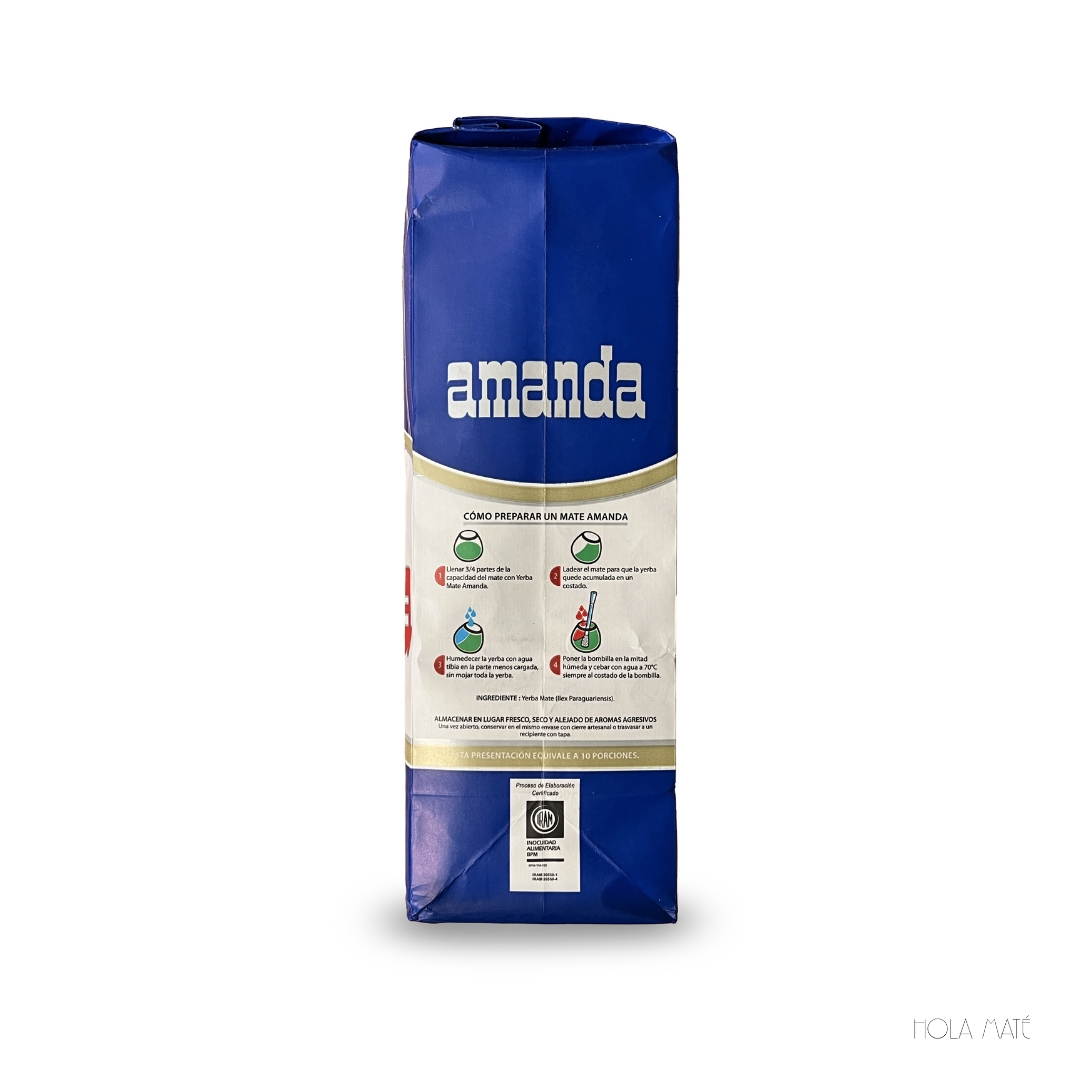 Yerba Maté Amanda Despalada 500g