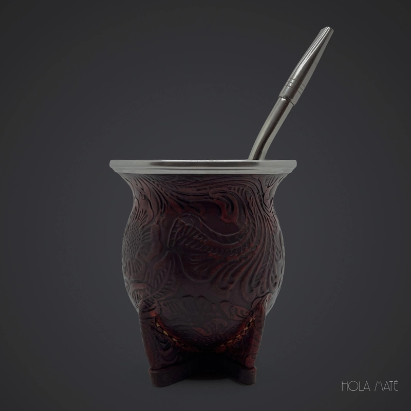 Camionero Ceramica "Cuero Labrado" - Artisanat Uruguay