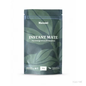 maté instantané, mate instantané, instant mate, yerba maté instantané, yerba mate instantané, maté soluble, mate soluble, yerba maté soluble, yerba mate soluble, extrait de maté, extrait de yerba maté, maté pur, mate pur, maté naturel, mate naturel, maté sans additifs, yerba maté sans additifs, boisson énergisante naturelle, énergie naturelle, alternative au café, boisson chaude, boisson froide, maté chaud, maté glacé, iced mate, boisson soluble, poudre de maté, maté en poudre, boisson instantanée, maté 30g, Matemi, instant mate Matemi, maté d’Amérique du Sud, yerba maté Argentine, boisson naturelle, boisson végétale, préparation rapide, maté facile à préparer